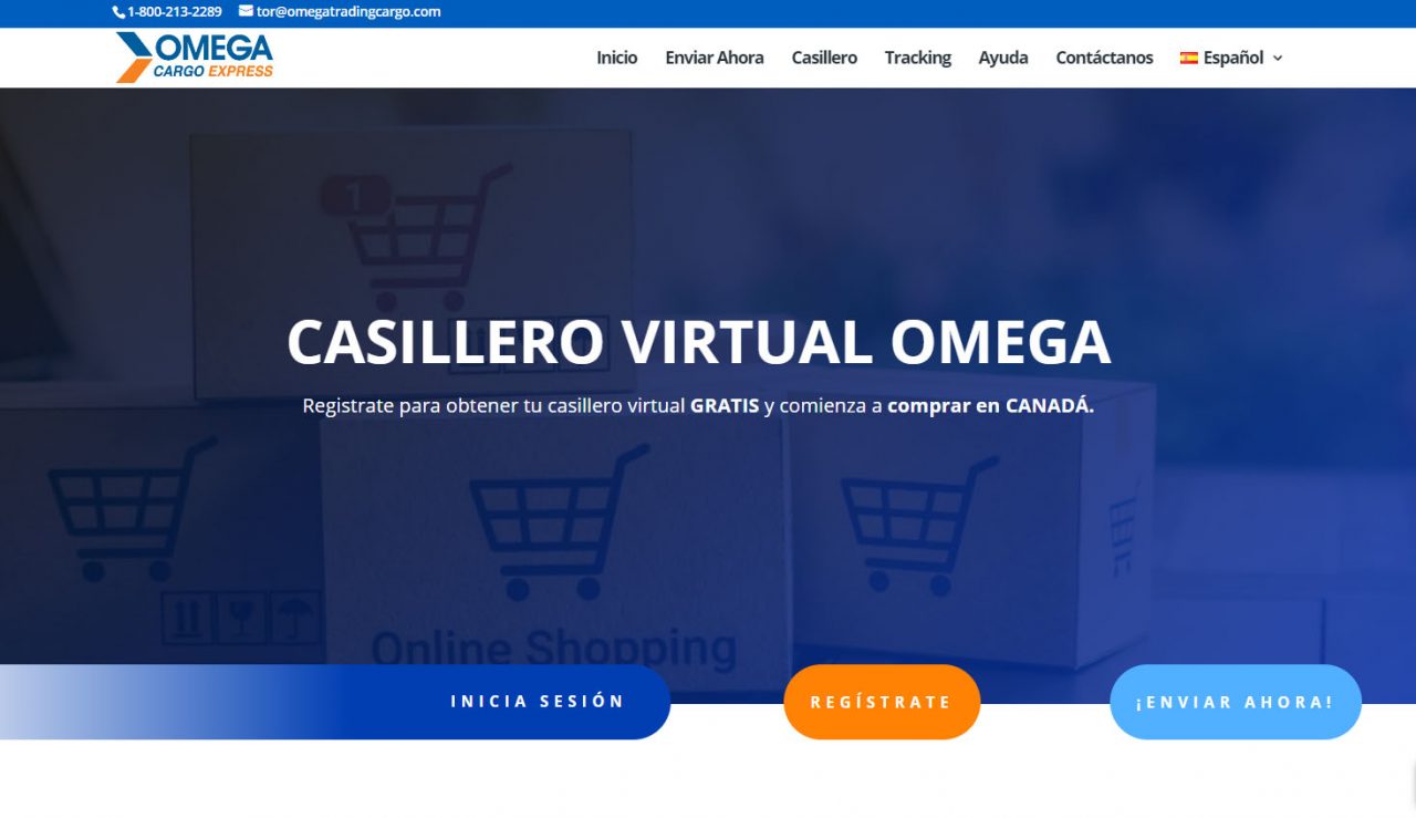 Abre Tu Casillero Virtual Con Nosotros Omega Cargo Express