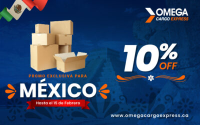 Aprovecha nuestro 10% de descuento en envíos EXCLUSIVAMENTE para MÉXICO