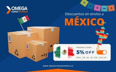 5% de descuento en todos tus envíos a México
