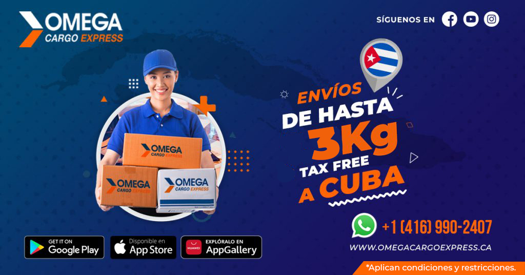 Realiza Tus Envíos A Cuba Desde Canadá Omega Cargo Express 4872